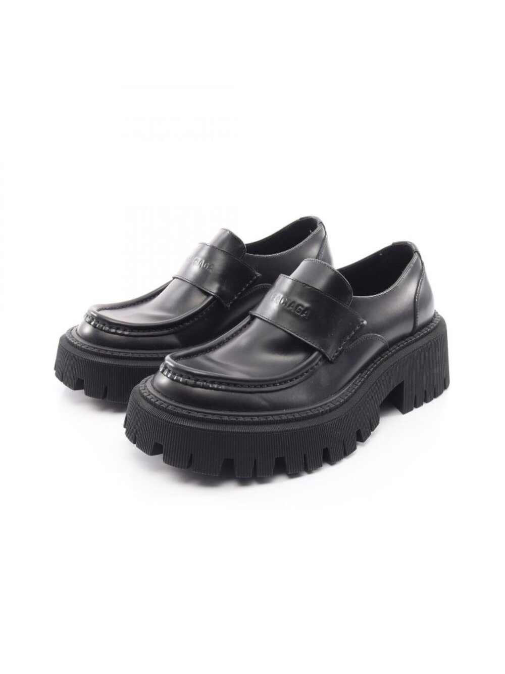 Balenciaga Loafers Tractor Leather Tractors